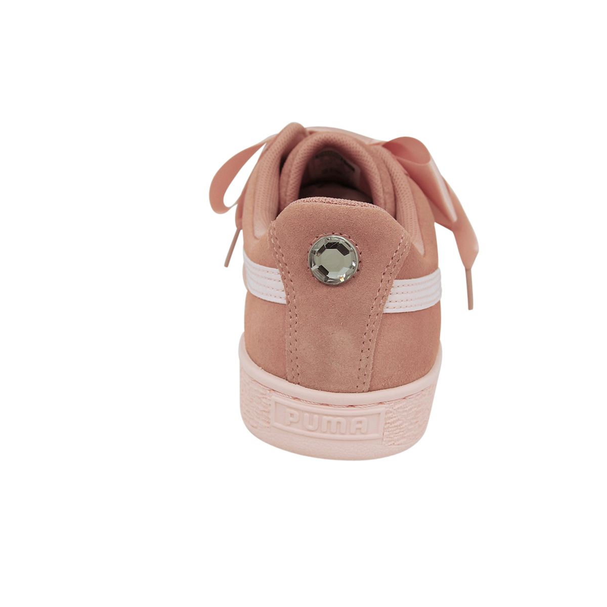 suede heart jewel jr sneakers